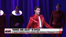 Korea National Opera presents Romeo and Juliet to mark 450th birth anniversary of Shakespeare