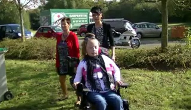 La balade du coeur pour l'association Les ailes d'Ophélie