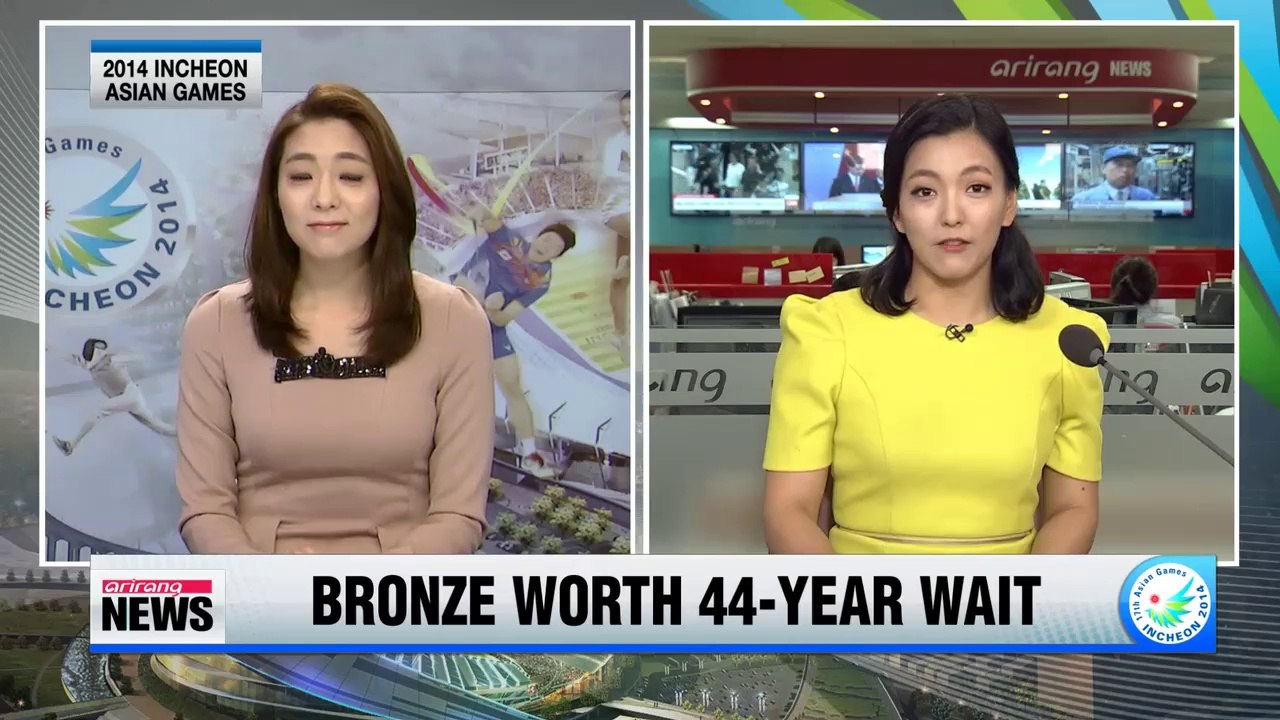 AG 2014 Korea earns first medal in women's diving in 44 years