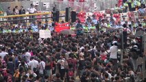 Hong Kong: les manifestations ne faiblissent pas