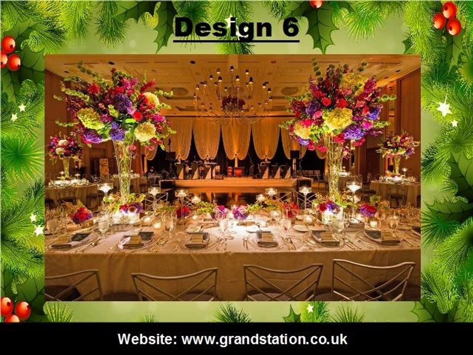 Ideas For Luxury Reception