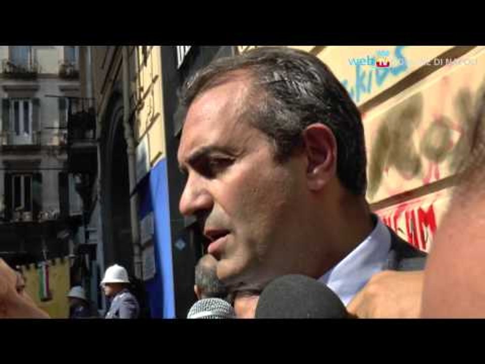 Napoli - De Magistris su Why Not, Napolitano e Sepe (30.09.14)