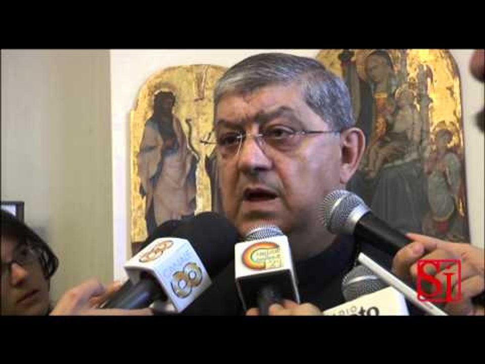 Napoli - La solidariertà di Sepe e l'attacco di De Magistris a Napolitano (30.09.14)