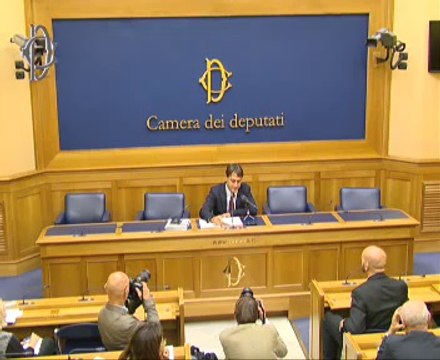 Roma - Protocollo farfalla - Conferenza stampa di Claudio Fava (30.09.14)