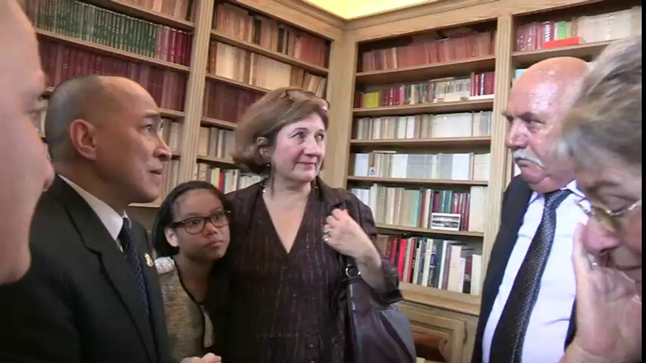 Journée d’études du 9 mai 2014 :"Deux décénnies de coopération archéologique franco-cambodgienne à Angkor" - Réception en l’honneur de Sa Majesté NORODOM Sihamoni, Roi du Cambodge