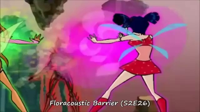 Winx Club Musa ALL WINX CHARMIX SPELLS and Transformation