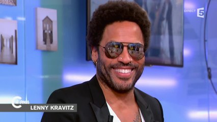 Lenny Kravitz s'entraîne avec Matthieu Chedid et vole le corps de Patrick Bruel - C à vous - 30/09/2014