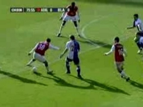 Arsenal-Blackburn Rovers 76min Aliadiere