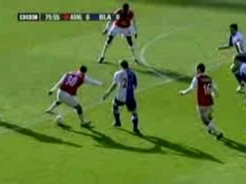 Arsenal-Blackburn Rovers 76min Aliadiere