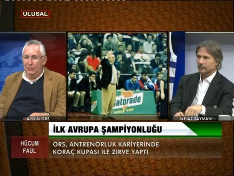 Efsane koç Aydın Örs Ulusal Kanal'a konuk oldu -1