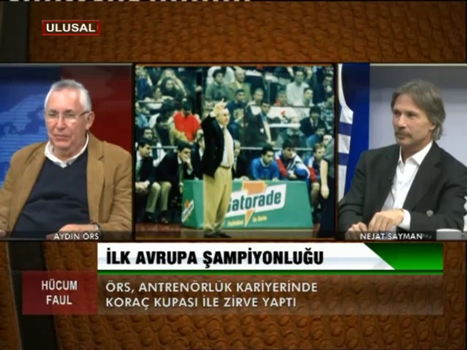 Efsane koç Aydın Örs Ulusal Kanal'a konuk oldu -1