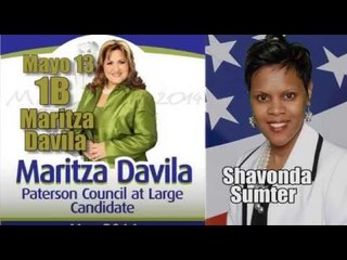 Shavonda Sumter con Maritza Davila