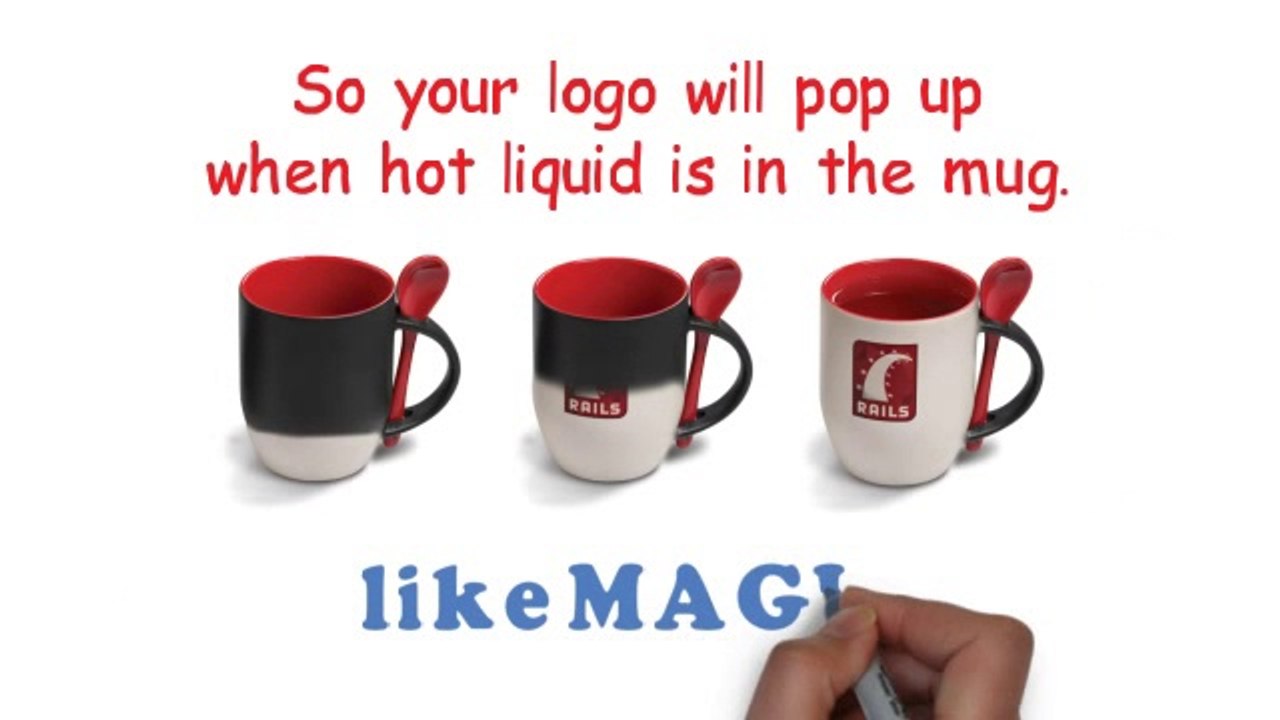 Colour Changing Mugs - Creative Gift Ideas