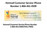 hotmail customer service phone 1-855-233-7309 Toll Free number