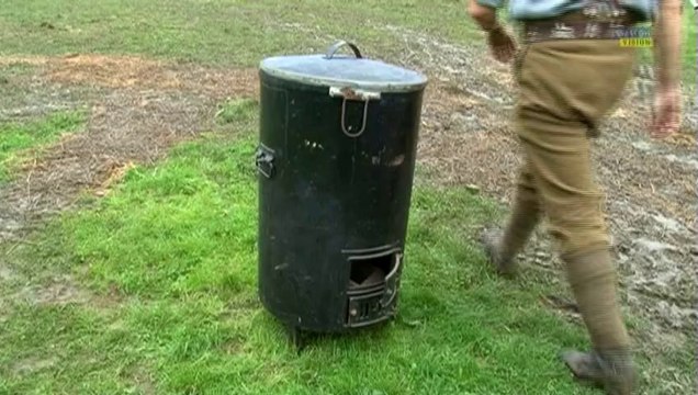 Les anglais du 10ème ESSEX reconstituent la vie des soldats en 1914