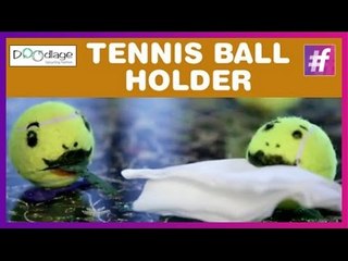DIY: How to make a Tennis Ball Holder
