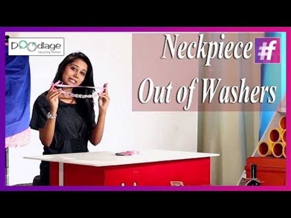 DIY : Make Your Own Statement Neckpiece Using Washers