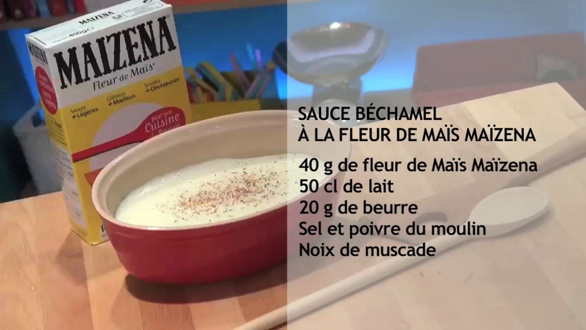Sauce Béchamel - 750 grammes - Vidéo Dailymotion