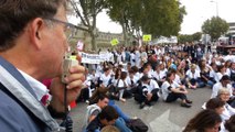 Manifestation des professionels libéraux de santé à Avignon