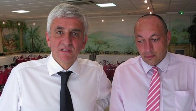 Oise: Hervé Morin en campagne à Saint-Just-en-Chaussée