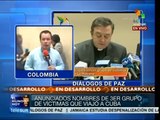 Tercer grupo de víctimas del conflicto colombiano viaja a Cuba