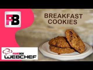 Breakfast Cookies - Easy recipe by Samina Patel