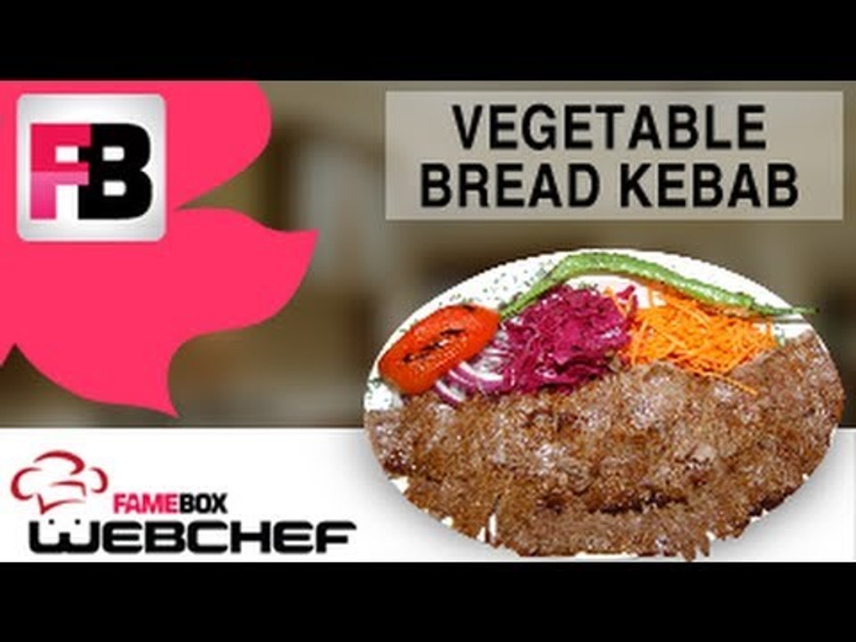 Vegetable Bread Kebab - Easy recipe by Meenakshi Pathak