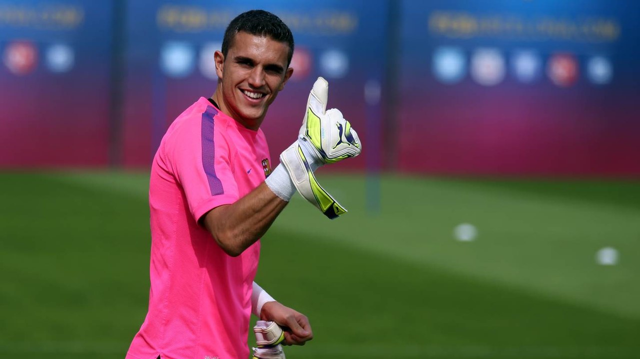 Training session (01/09/14): Masip declared fit