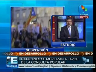 Parlamento catalán aprueba Comisión de Control de la Consulta