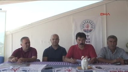 Antalya Tüm Bel-Sen'den Türel'e Kurbanlık Koç