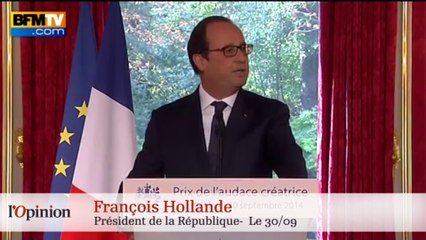 L'homme du jour : François Hollande, de la douleur et de l'esbroufe