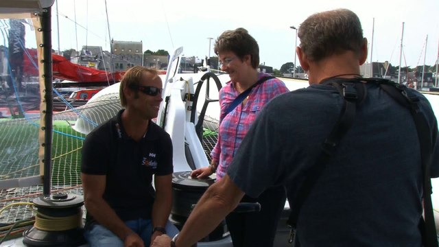 Sodebo Voile - Thomas Coville : Une journée avec Thomas Coville