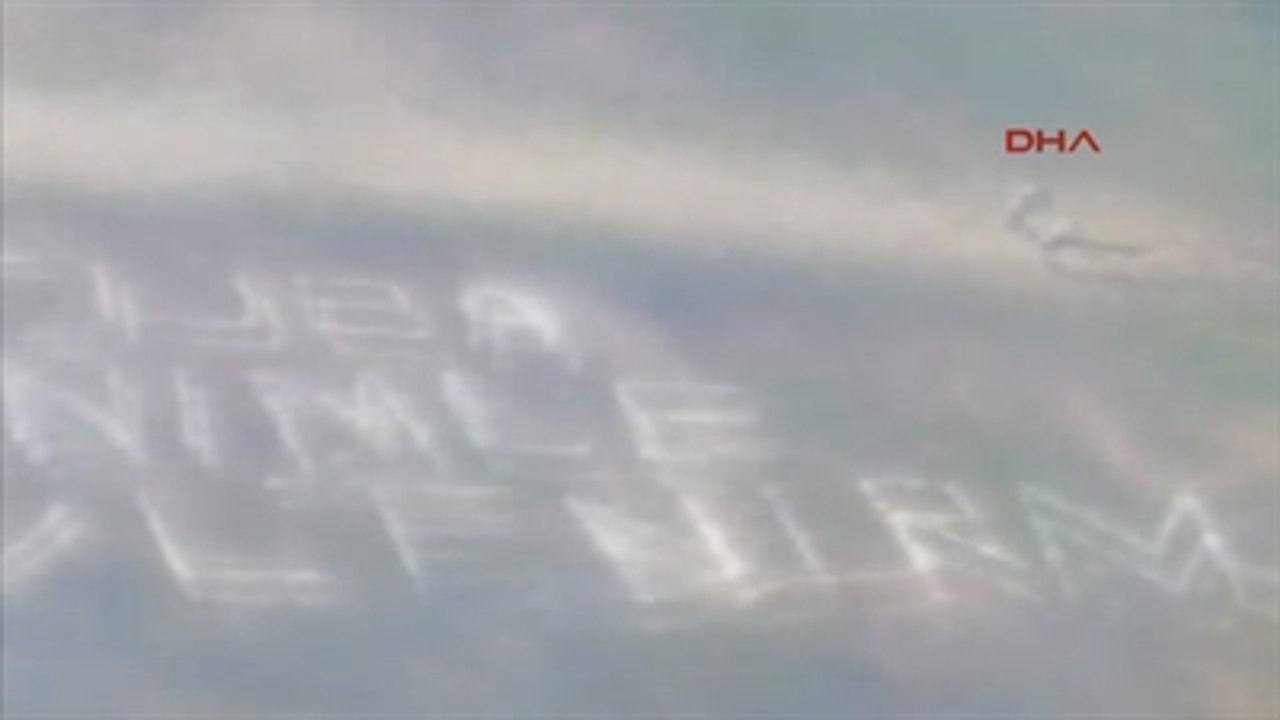 Kahramanmaraş Orman İşletme Şefi, Mühendise Helikopterde Evlenme Teklifi Etti