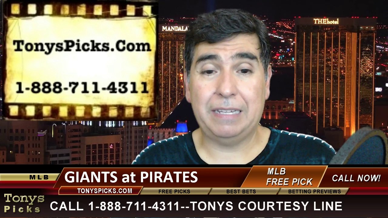 Pittsburgh Pirates vs. San Francisco Giants Free Pick Prediction MLB NL Wildcard Game Odds Preview 10-1-2014