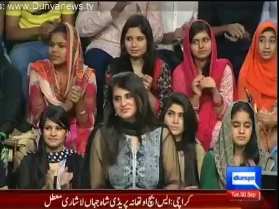 Dunya News- Mazaq Raat 30th September 2014 Latest Mazaaq Raat 30-09-2014