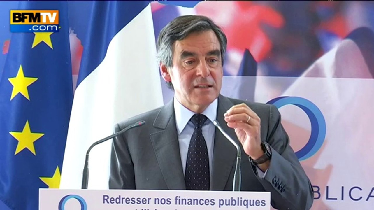 Le budget 2015 n'est pas sincère, dénonce Fillon