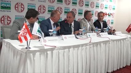 Clk Akdeniz Elektrik, Antalyaspor'a Sponsor Oldu