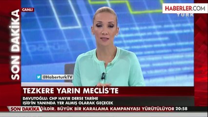 Davutoğlu: Yarın Kim IŞİD'in Yanında Yer Alacak Göreceğiz