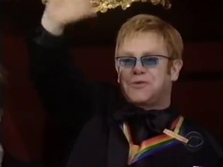 ELTON JOHN Honoree at the 27th Kennedy Center Honors 2004 (musical parts, 0:13 HD)