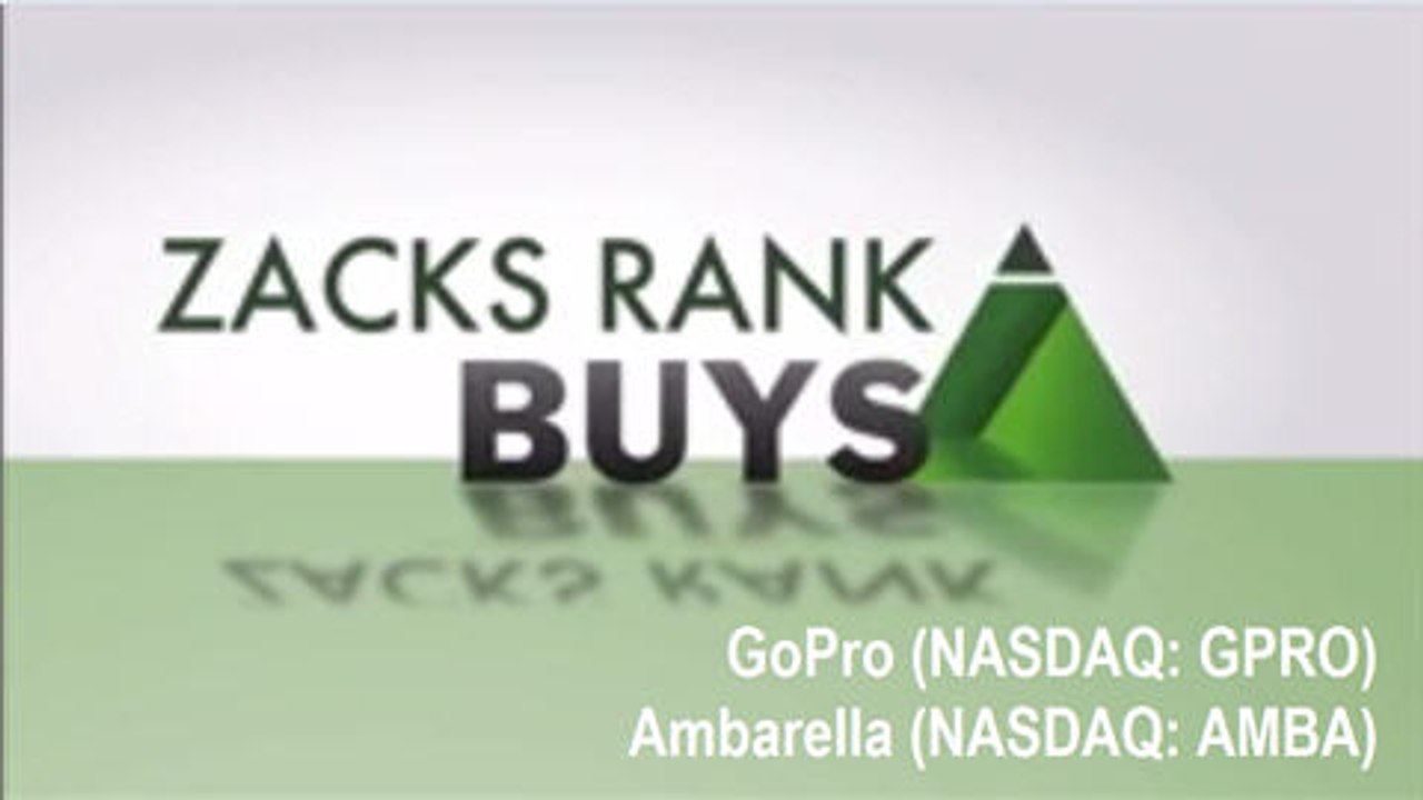Zacks Research - GoPro (NASDAQ: GPRO) & Ambarella (NASDAQ: AMBA) Aggressive Growth in Focus