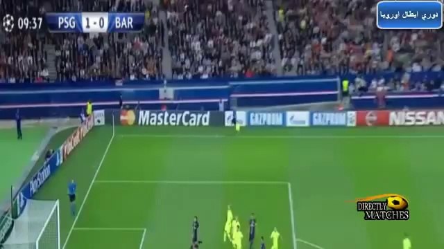 PSG Vs Barcelona 3-2 All Goals & Highlights CL 2014.