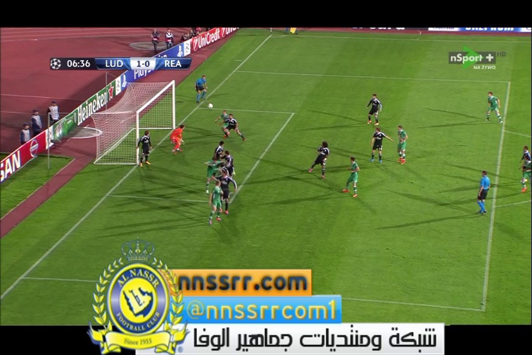 الهدف الاول لصالح #الودوجوريتس ضد #ريال_مدريد1-0 | #مارسيلو ناسيميينتو