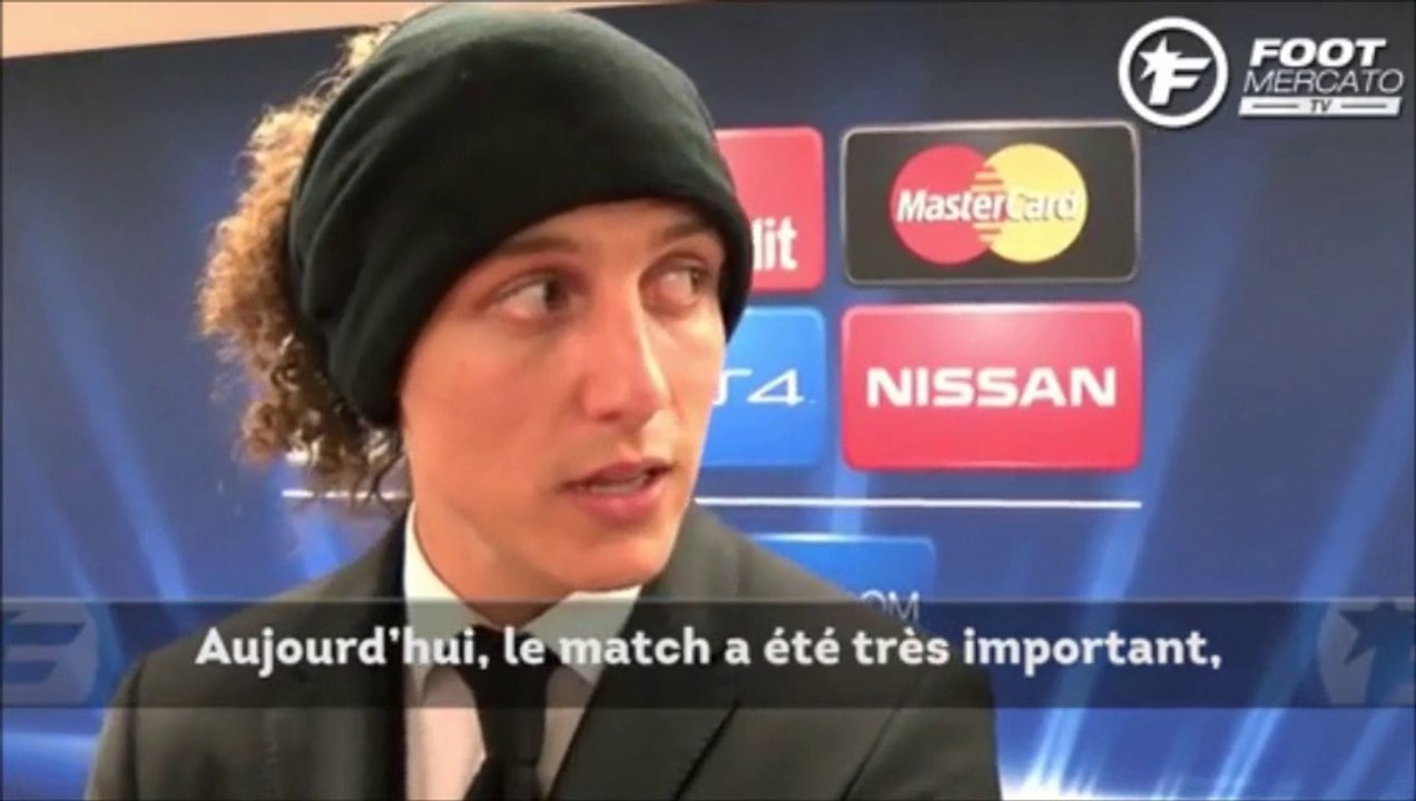 La Declaration de DAVID LUIZ apres le victoir