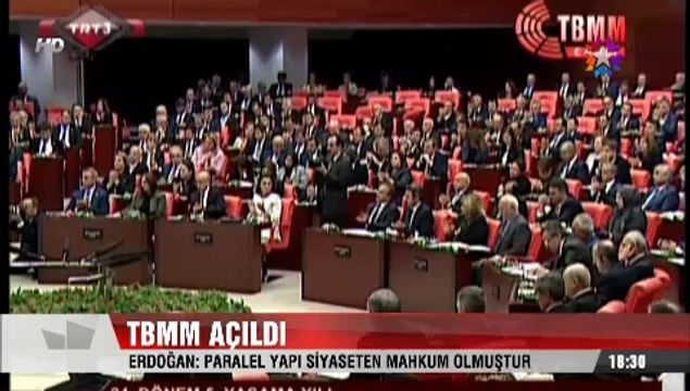 Cumhurbaşkanı Erdoğan'ın 1 Ekim 2014 Tarihli Meclis konuşması