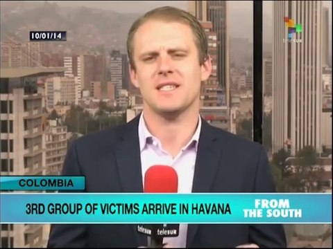 More Colombian victims arrive in Cuba