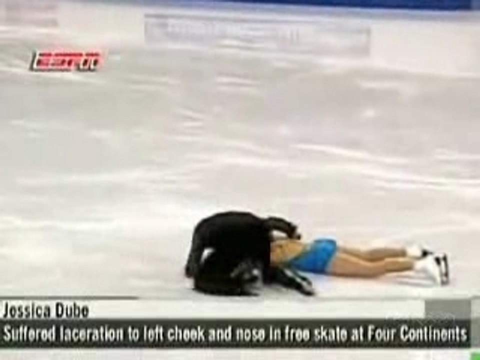 Accident sur la glace