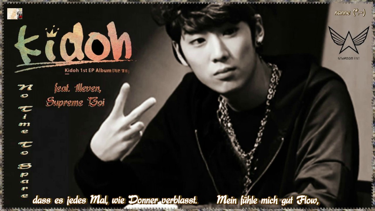 Kidoh feat. 1lleven, Supreme Boi – No Time To Spare k-pop [german sub] Small Album