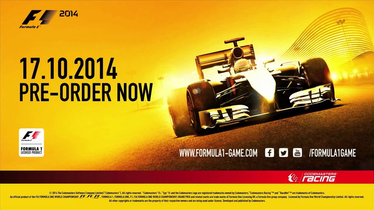 F1 2014 Features Trailer