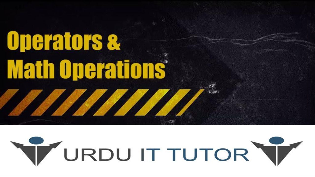 11-C# Tutorial – Operators and Math Operations