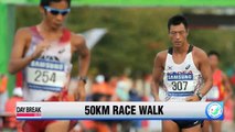 Park Chil-sung wins 50km race walking silver
